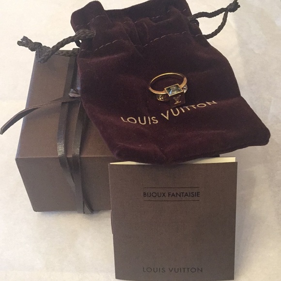 Louis Vuitton Jewelry - Louis Vuitton Cube Ring